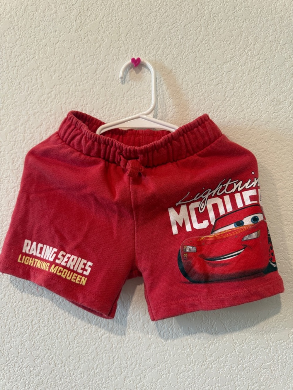 Zara Disney Red Lightning McQueen Shorts